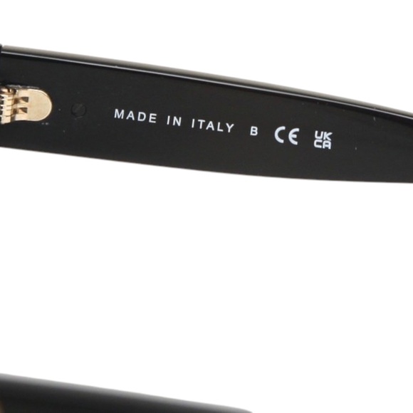 CHANEL Sunglasses Black Heart Square Gold Acetate Enamel Eyeglasses 5478-A 501S4 - Picture 9 of 10